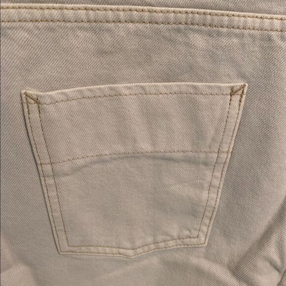 🔥Host Pick Free People Sunkissed Shortall Denim Overall Zip Off White Size 2 - Picture 11 of 12